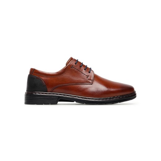 Półbuty Josef Seibel Alastair 01 42801 860 371 Brązowy ze sklepu eobuwie.pl w kategorii Buty eleganckie męskie - zdjęcie 182078077