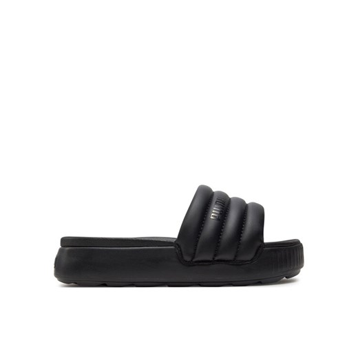 Klapki Puma Karmen Slide Puffy Wns 395399-01 Czarny ze sklepu eobuwie.pl w kategorii Klapki damskie - zdjęcie 182078086