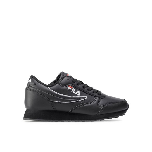 Sneakersy Fila Orbit Low Wmn 1010308.12V Czarny ze sklepu eobuwie.pl w kategorii Buty sportowe damskie - zdjęcie 182078125