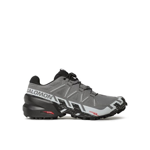 Buty do biegania Salomon Speedcross 6 L41738000 Szary ze sklepu eobuwie.pl w kategorii Buty sportowe męskie - zdjęcie 182078157