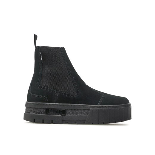 Sztyblety Puma Mayze Chelsea Suede Wn's 382829 01 Czarny ze sklepu eobuwie.pl w kategorii Botki - zdjęcie 182078257
