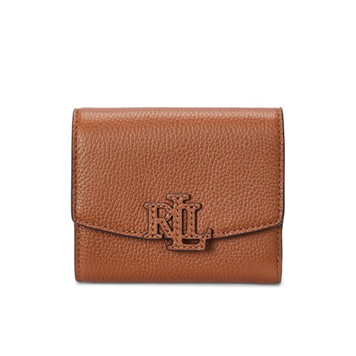 Mały Portfel Damski LAUREN RALPH LAUREN 432966782002 Brązowy ze sklepu eobuwie.pl w kategorii Portfele damskie - zdjęcie 182078409