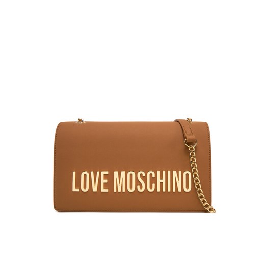 Torebka LOVE MOSCHINO JC4192PP1MKD0201 Brązowy ze sklepu eobuwie.pl w kategorii Kopertówki - zdjęcie 182078518
