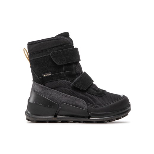 Śniegowce ECCO Biom K2 GORE-TEX 71120260518 Czarny ze sklepu eobuwie.pl w kategorii Buty zimowe dziecięce - zdjęcie 182078818