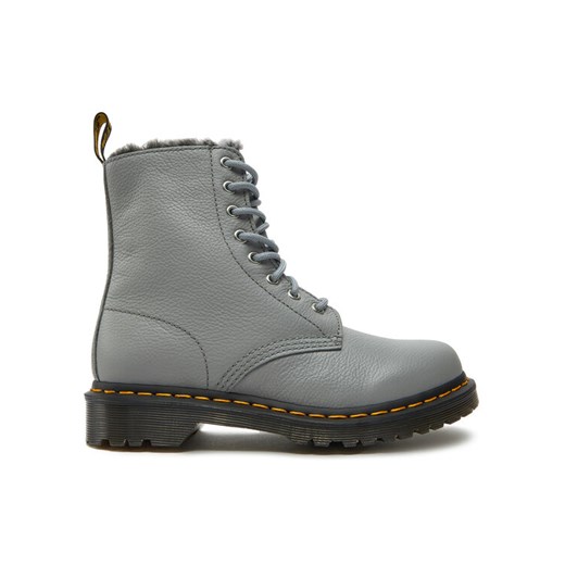 Glany Dr. Martens 1460 Serena 31301775 Szary ze sklepu eobuwie.pl w kategorii Workery damskie - zdjęcie 182078859