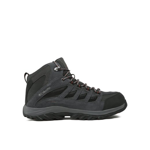 Trekkingi Columbia Crestwood Mid Waterproof BM5371 Szary ze sklepu eobuwie.pl w kategorii Buty trekkingowe męskie - zdjęcie 182079006