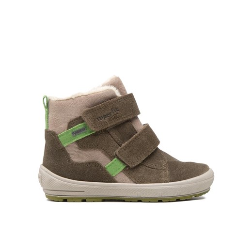 Śniegowce Superfit GORE-TEX 1-006315-7000 D Khaki ze sklepu eobuwie.pl w kategorii Buty zimowe dziecięce - zdjęcie 182079046