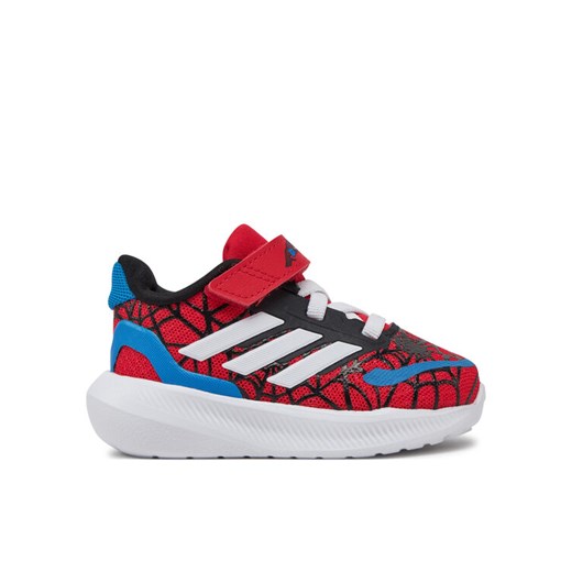 Sneakersy adidas Marvel Spider-Man Runfalcon 3.0 IH8758 Czerwony ze sklepu eobuwie.pl w kategorii Buty sportowe dziecięce - zdjęcie 182079087