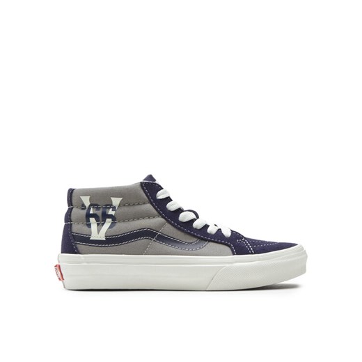 Tenisówki Vans Sk8-Mid VN0007PPNVY1 Granatowy ze sklepu eobuwie.pl w kategorii Trampki dziecięce - zdjęcie 182079089
