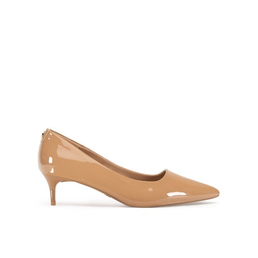 Szpilki Nine West WFA3042-1 Beżowy ze sklepu eobuwie.pl w kategorii Czółenka - zdjęcie 182079129