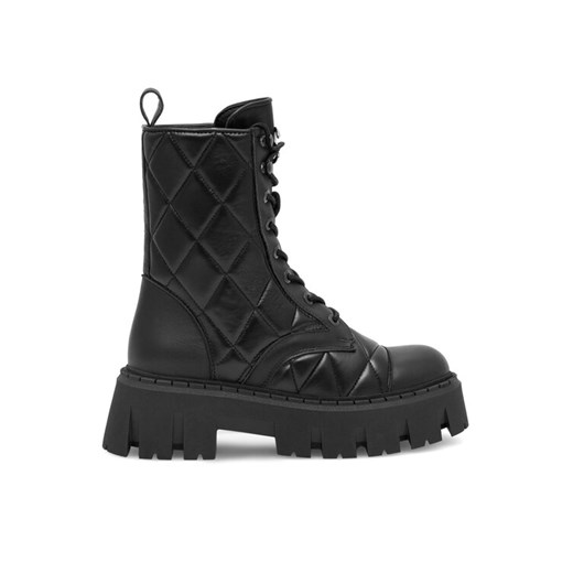 Trapery Eva Minge LAGOS-23FW601 Czarny ze sklepu eobuwie.pl w kategorii Workery damskie - zdjęcie 182079255