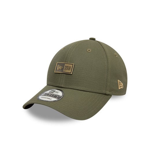 Czapka z daszkiem New Era Badge 4FORTY 60595305 Khaki ze sklepu eobuwie.pl w kategorii Czapki z daszkiem damskie - zdjęcie 182079345