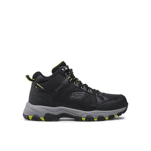 Trapery Skechers Melano 204477/BLK Czarny ze sklepu eobuwie.pl w kategorii Buty trekkingowe męskie - zdjęcie 182079396