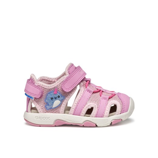 Sandały Geox B Sandal Multy B550DA 0AS50 C8006 S Różowy ze sklepu eobuwie.pl w kategorii Sandały dziecięce - zdjęcie 182079406