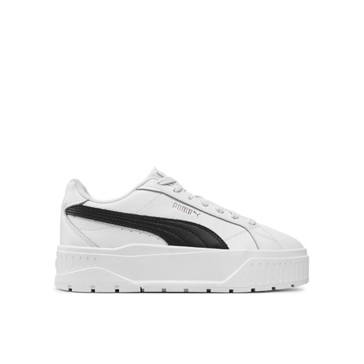 Sneakersy Puma Karmen II Jr 398878 02 Biały ze sklepu eobuwie.pl w kategorii Buty sportowe dziecięce - zdjęcie 182079477