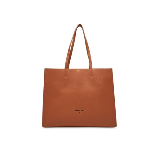 Torebka Patrizia Pepe 8BA172/L001 Brązowy ze sklepu eobuwie.pl w kategorii Torby Shopper bag - zdjęcie 182079497