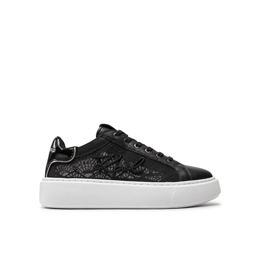 Sneakersy KARL LAGERFELD KL62228 Czarny ze sklepu eobuwie.pl w kategorii Trampki damskie - zdjęcie 182079577