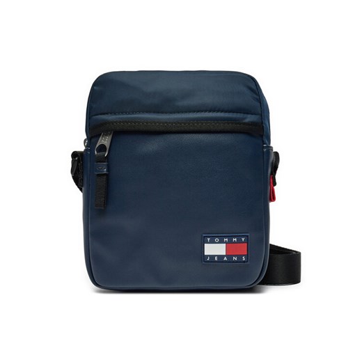 Saszetka Tommy Jeans Tjm Elite Reporter AM0AM12390 Granatowy ze sklepu eobuwie.pl w kategorii Saszetki - zdjęcie 182079779