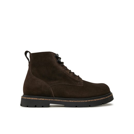 Trzewiki Birkenstock Highwood Lace Mid M Leve 1028931 Brązowy ze sklepu eobuwie.pl w kategorii Buty zimowe męskie - zdjęcie 182079839
