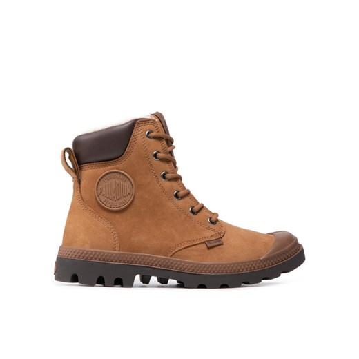 Trapery Palladium Pampa Sport Cuff Wps 72992-697-M Brązowy ze sklepu eobuwie.pl w kategorii Workery damskie - zdjęcie 182079917