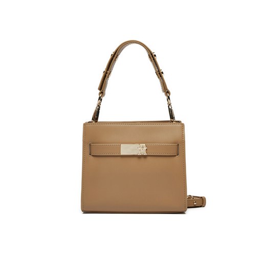 Torebka Tommy Hilfiger AW0AW16896 Beżowy ze sklepu eobuwie.pl w kategorii Torebki damskie - zdjęcie 182080039