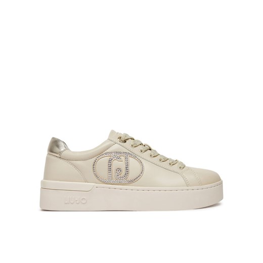 Sneakersy Liu Jo Silvia 93 BF4023 PX179 Beżowy ze sklepu eobuwie.pl w kategorii Buty sportowe damskie - zdjęcie 182080056