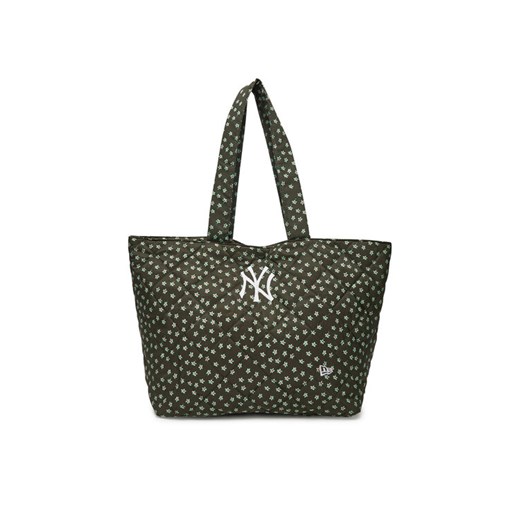 Torebka New Era New York Yankees MLB Quilted Tote 60595121 Zielony ze sklepu eobuwie.pl w kategorii Torby Shopper bag - zdjęcie 182080068
