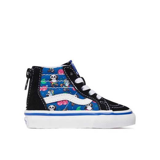 Tenisówki Vans Td Sk8-Hi Zip VN000XG5BOQ1 Czarny ze sklepu eobuwie.pl w kategorii Buciki niemowlęce - zdjęcie 182080098