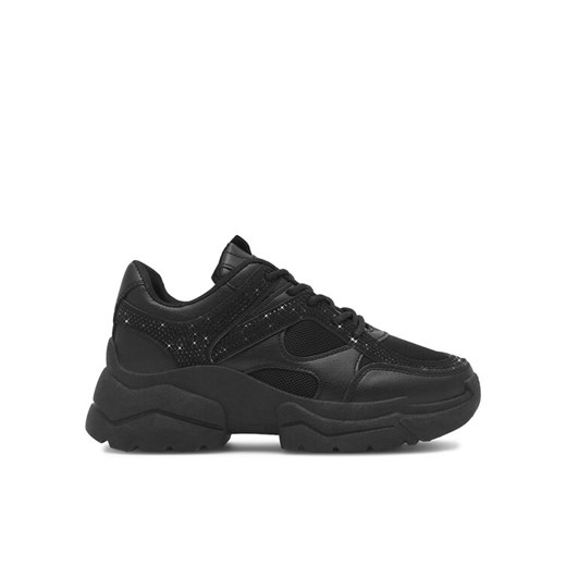 Sneakersy DeeZee TS5528-03 Czarny ze sklepu eobuwie.pl w kategorii Buty sportowe damskie - zdjęcie 182080155