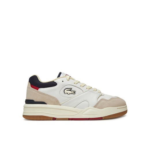 Sneakersy Lacoste 7-48SMA0102 Biały ze sklepu eobuwie.pl w kategorii Buty sportowe męskie - zdjęcie 182080215