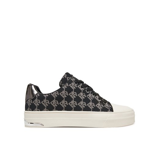 Trampki DKNY York Lace UP Sneak K2533982 Czarny ze sklepu eobuwie.pl w kategorii Trampki damskie - zdjęcie 182080279