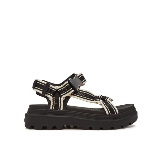 Sandały Palladium Pallacruise Strap Mix 97465-011-M Czarny ze sklepu eobuwie.pl w kategorii Sandały damskie - zdjęcie 182080289