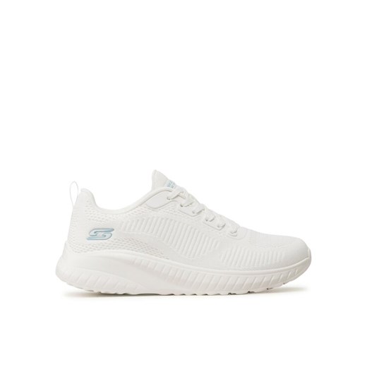 Sneakersy Skechers BOBS SPORT Face Off 117209/OFWT Biały ze sklepu eobuwie.pl w kategorii Buty sportowe damskie - zdjęcie 182080315