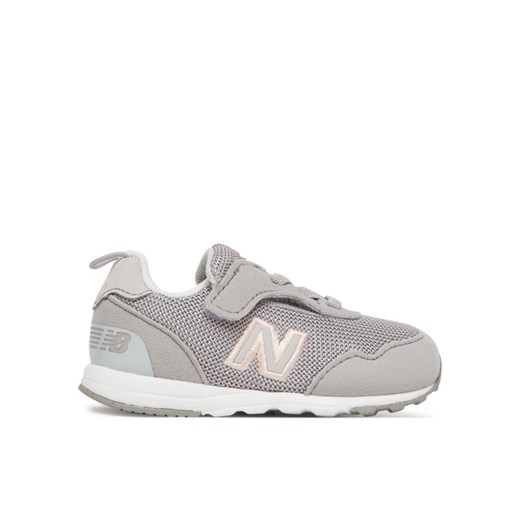 Sneakersy New Balance NW515PNK Szary ze sklepu eobuwie.pl w kategorii Buty sportowe dziecięce - zdjęcie 182080316