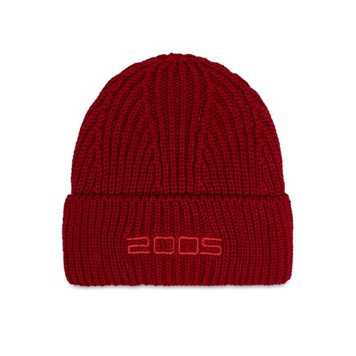 Czapka 2005 Basic Beanie Czerwony ze sklepu eobuwie.pl w kategorii Czapki zimowe męskie - zdjęcie 182080319