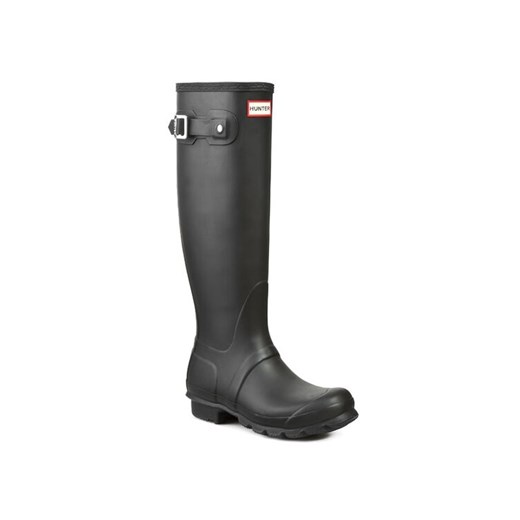 Kalosze Hunter Womens Org Tall WFT1000RMA Czarny ze sklepu eobuwie.pl w kategorii Kalosze damskie - zdjęcie 182080376
