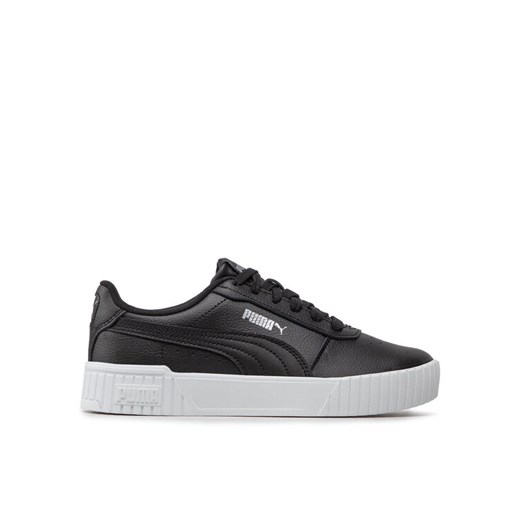 Sneakersy Puma Carina 2.0 Jr 386185 01 Czarny ze sklepu eobuwie.pl w kategorii Trampki dziecięce - zdjęcie 182080436