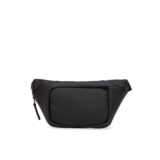 Saszetka nerka Rains Bum Bag Mini W3 14730 Czarny ze sklepu eobuwie.pl w kategorii Nerki - zdjęcie 182080535