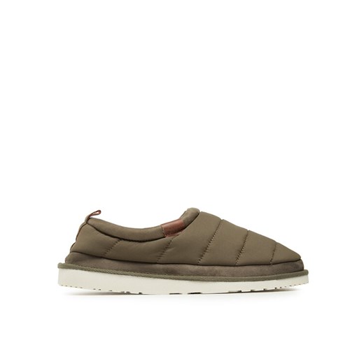 Kapcie Jack&Jones 12244080 Zielony ze sklepu eobuwie.pl w kategorii Kapcie męskie - zdjęcie 182080607