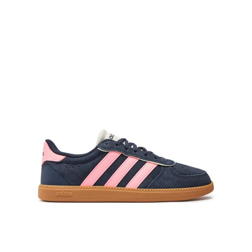 Sneakersy adidas Breaknet Sleek IH5467 Granatowy ze sklepu eobuwie.pl w kategorii Buty sportowe damskie - zdjęcie 182080626