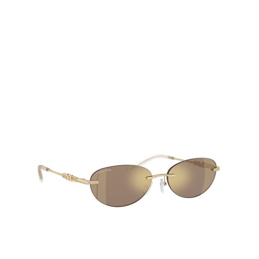 Okulary przeciwsłoneczne Michael Kors Manchester 0MK1151 10145A Złoty ze sklepu eobuwie.pl w kategorii Okulary przeciwsłoneczne damskie - zdjęcie 182080637