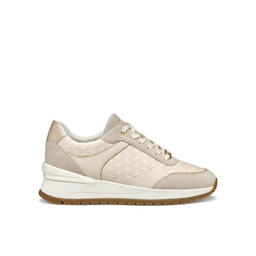 Sneakersy Geox D Desya D5500A 00422 C1SH6 Beżowy ze sklepu eobuwie.pl w kategorii Buty sportowe damskie - zdjęcie 182080639