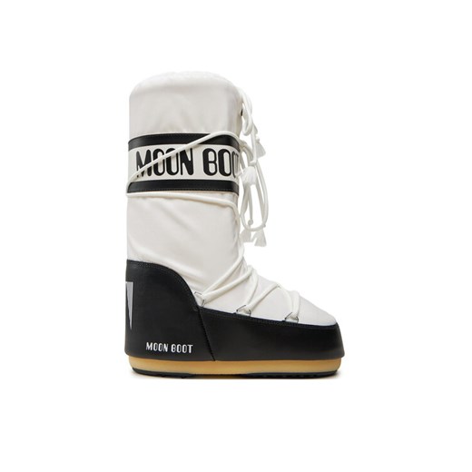 Śniegowce Moon Boot Mb Icon Nylon 80D1400440 Biały ze sklepu eobuwie.pl w kategorii Śniegowce damskie - zdjęcie 182080645
