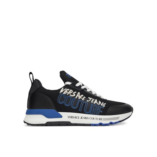 Sneakersy Versace Jeans Couture 78YA3SA9 Czarny ze sklepu eobuwie.pl w kategorii Buty sportowe męskie - zdjęcie 182080646