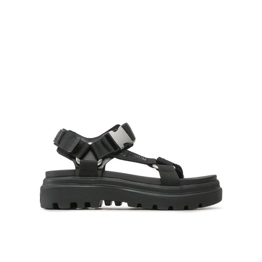 Sandały Palladium Pallacruise Strap 97465-001-M Czarny ze sklepu eobuwie.pl w kategorii Sandały dziecięce - zdjęcie 182080666