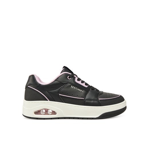 Sneakersy Skechers 177710/BKLP Czarny ze sklepu eobuwie.pl w kategorii Buty sportowe damskie - zdjęcie 182080709