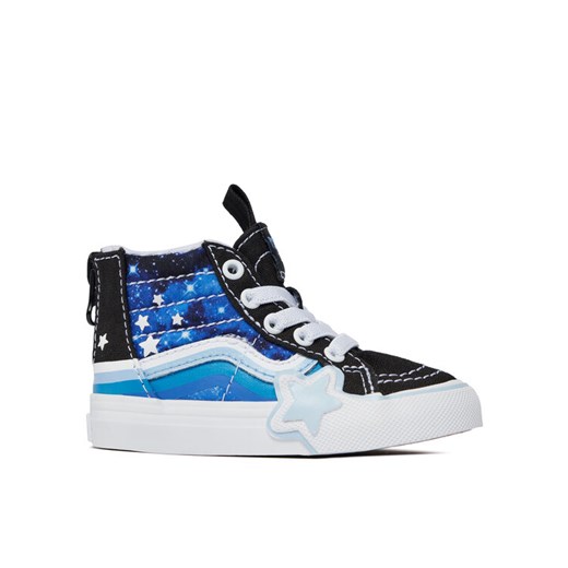 Sneakersy Vans Sk8-Hi Zip Rainbow Star VN000BVNY611 Czarny ze sklepu eobuwie.pl w kategorii Trampki dziecięce - zdjęcie 182080799