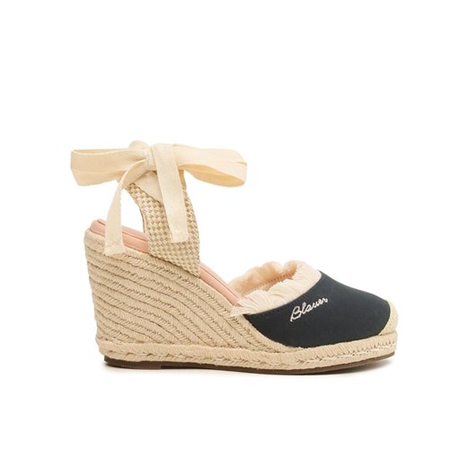 Espadryle Blauer S3WELLS01/CAN Granatowy ze sklepu eobuwie.pl w kategorii Espadryle damskie - zdjęcie 182080827