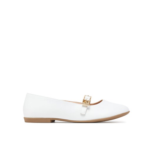 Baleriny Tommy Hilfiger T3A3-33768-0326 S Biały ze sklepu eobuwie.pl w kategorii Balerinki dziecięce - zdjęcie 182080845