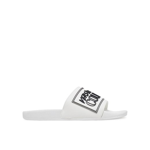 Klapki Versace Jeans Couture 78YA3SQ3 Biały ze sklepu eobuwie.pl w kategorii Klapki męskie - zdjęcie 182080915